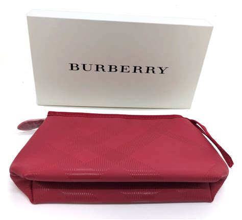 burberry makeup bag red|burberry makeup gift set.